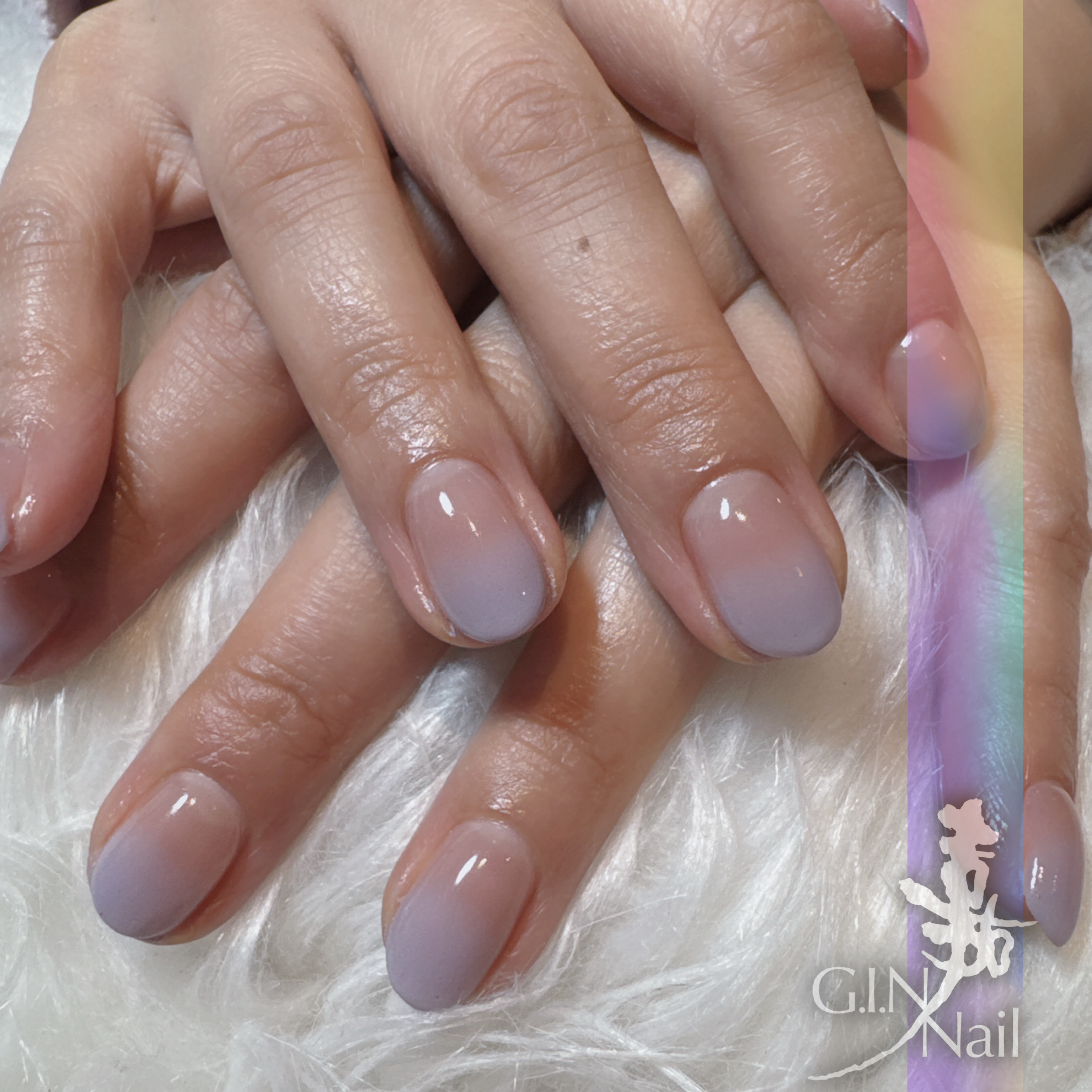Ombré nail